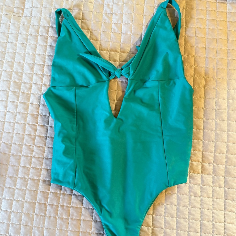 Benoa Swim Teal One Piece Swimsuit